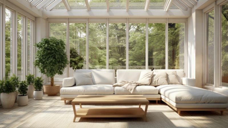 Sunroom during Summer
